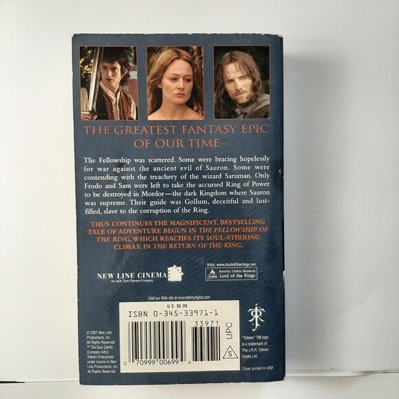 The Two Towers, J. R. R. Tolkien Paperback The Lord of the Rings Part 2 - Picture 2 of 8